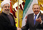 دیدار حسن روحانی با برادران کاسترو در هاوانا